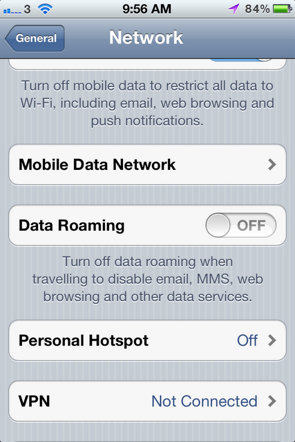 ios missing personal hotspot