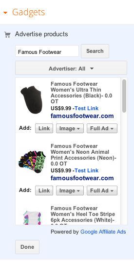 blogger new ads