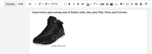 blogger new ads