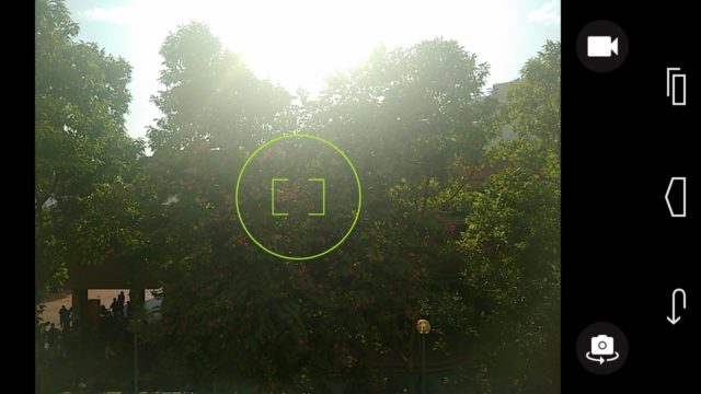 Moto G Camera Interface
