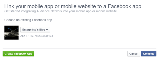 apply facebook audience network