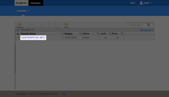 blogspot custom domain
