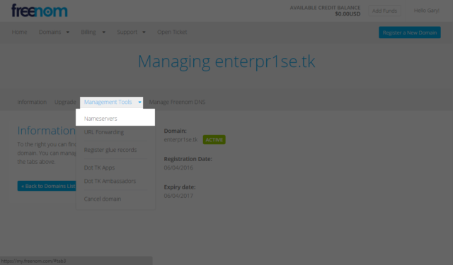 blogspot custom domain