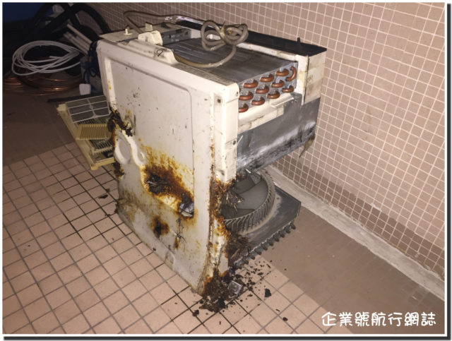 使用十年的冷氣機