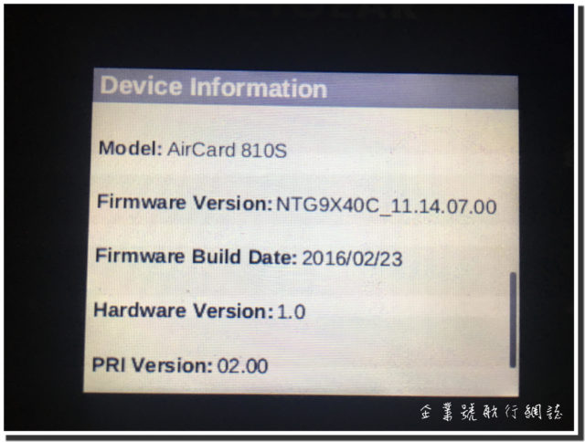 netgear aircard 810s information