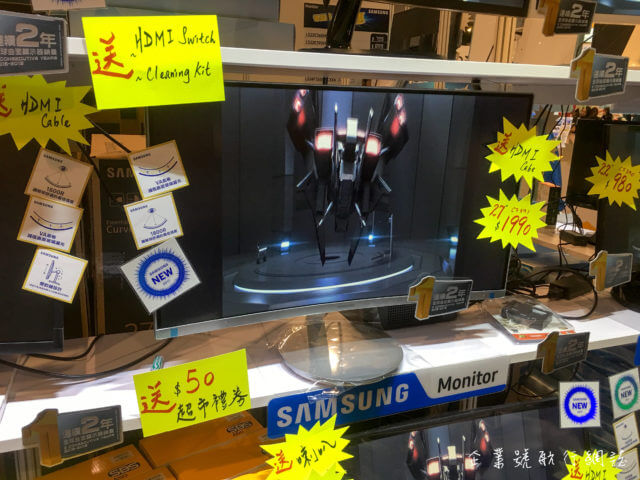 香港電腦通訊節 2017 samsung monitor