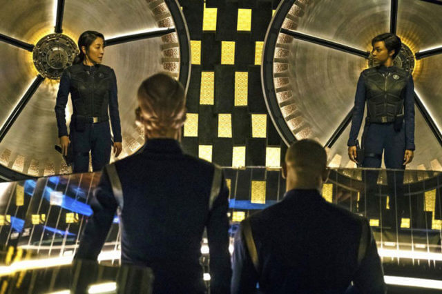 star trek discovery transporter room
