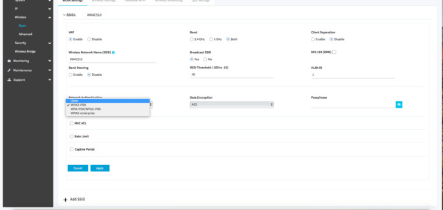 netgear wac510 facebook check-in setup