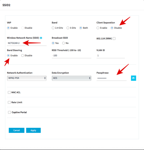 netgear wac510 setup second wifi 01