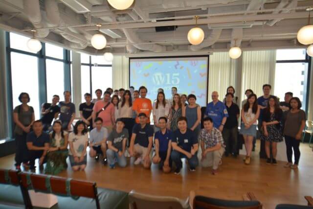 wordpress 15th anniversary celebration